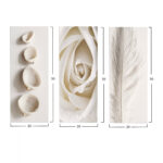 ΠΙΝΑΚΑΣ ΤΡΙΠΤΥΧΟ MDF NATURAL ELEMENTS LH10.7204.05 60X0,3X50 εκ. - Image 2