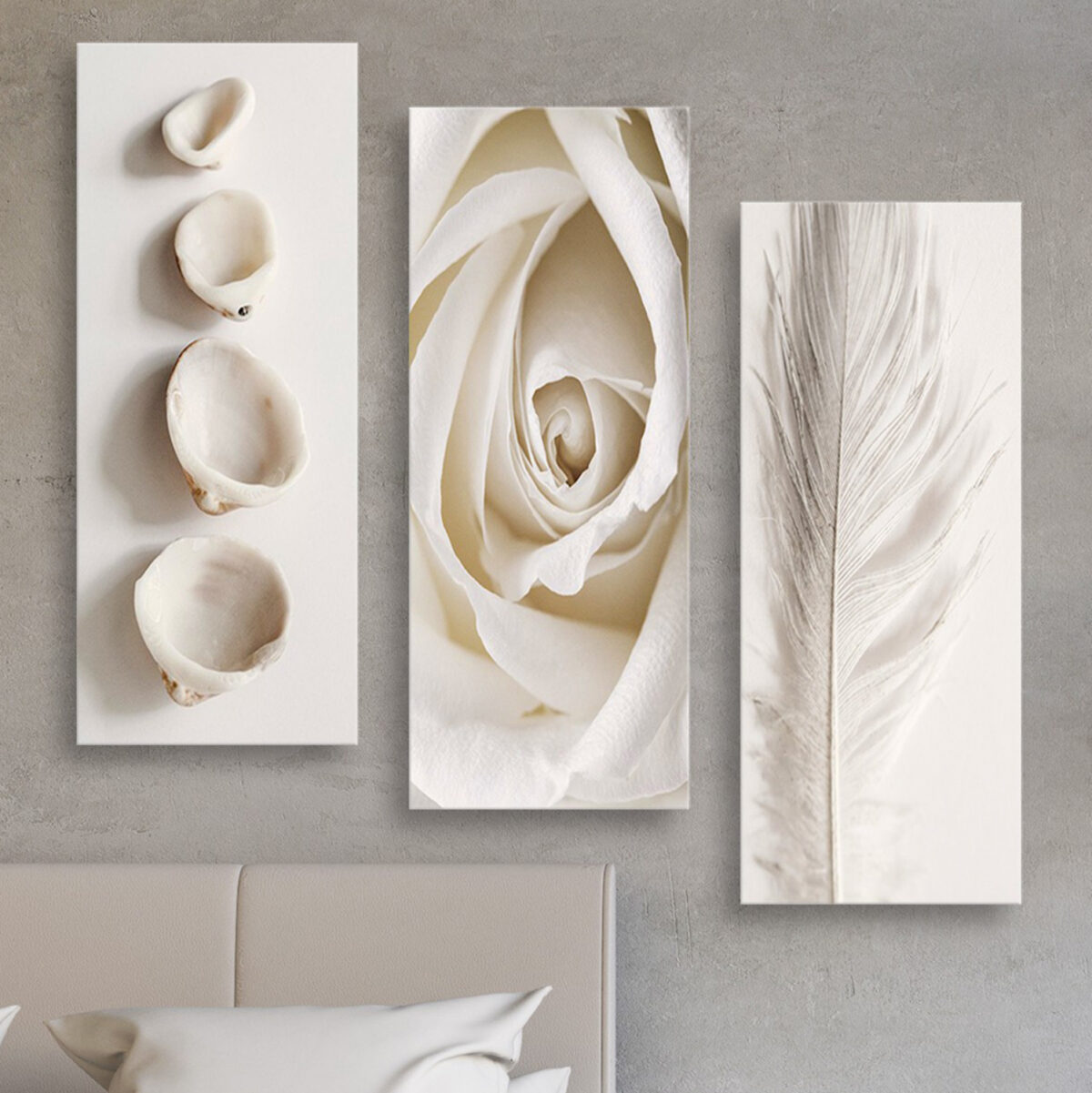 ΠΙΝΑΚΑΣ ΤΡΙΠΤΥΧΟ MDF NATURAL ELEMENTS LH10.7204.05 60X0,3X50 εκ. - Image 3