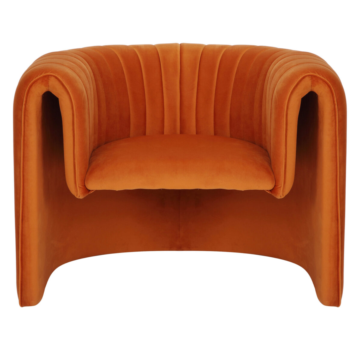 ΠΟΛΥΘΡΟΝΑ RIKER LH10.9682.05 ΜΕΤΑΛΛΙΚΟΣ ΣΚΕΛΕΤΟΣ-ΠΟΡΤΟΚΑΛΙ ΒΕΛΟΥΔΟ 92x74x69Υεκ. - Image 3