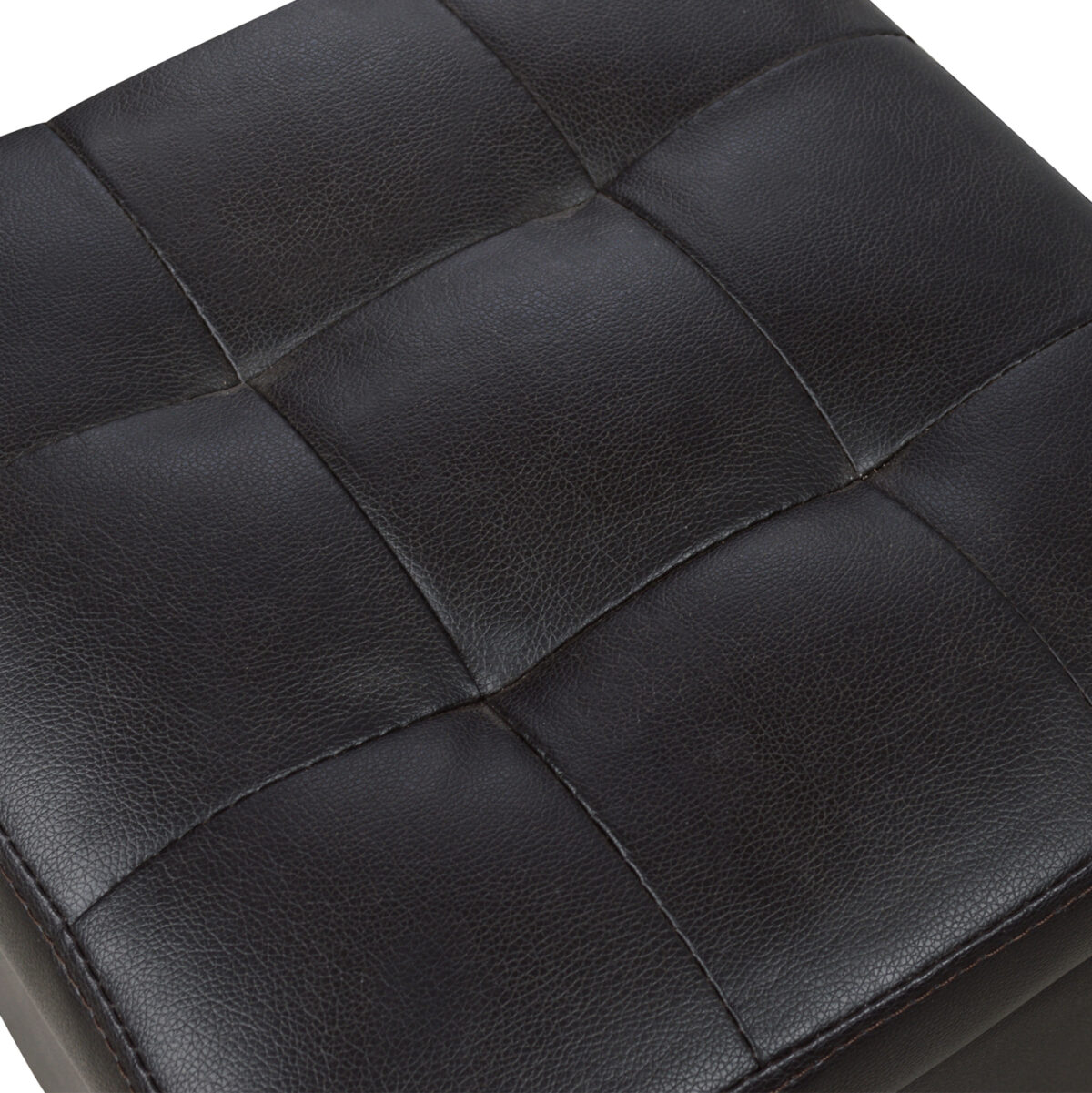 ΣΚΑΜΠΩ ΜΕ ΑΠΟΘΗΚΕΥΤΙΚΟ ΧΩΡΟ PU ΚΑΦΕ CUBE LH10.224.03--38x38x36.5Υεκ. - Image 4