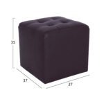 ΣΚΑΜΠΩ ΜΕ PU ΚΑΦΕ PUNK LH10.264.03 37x37x35εκ - Image 2