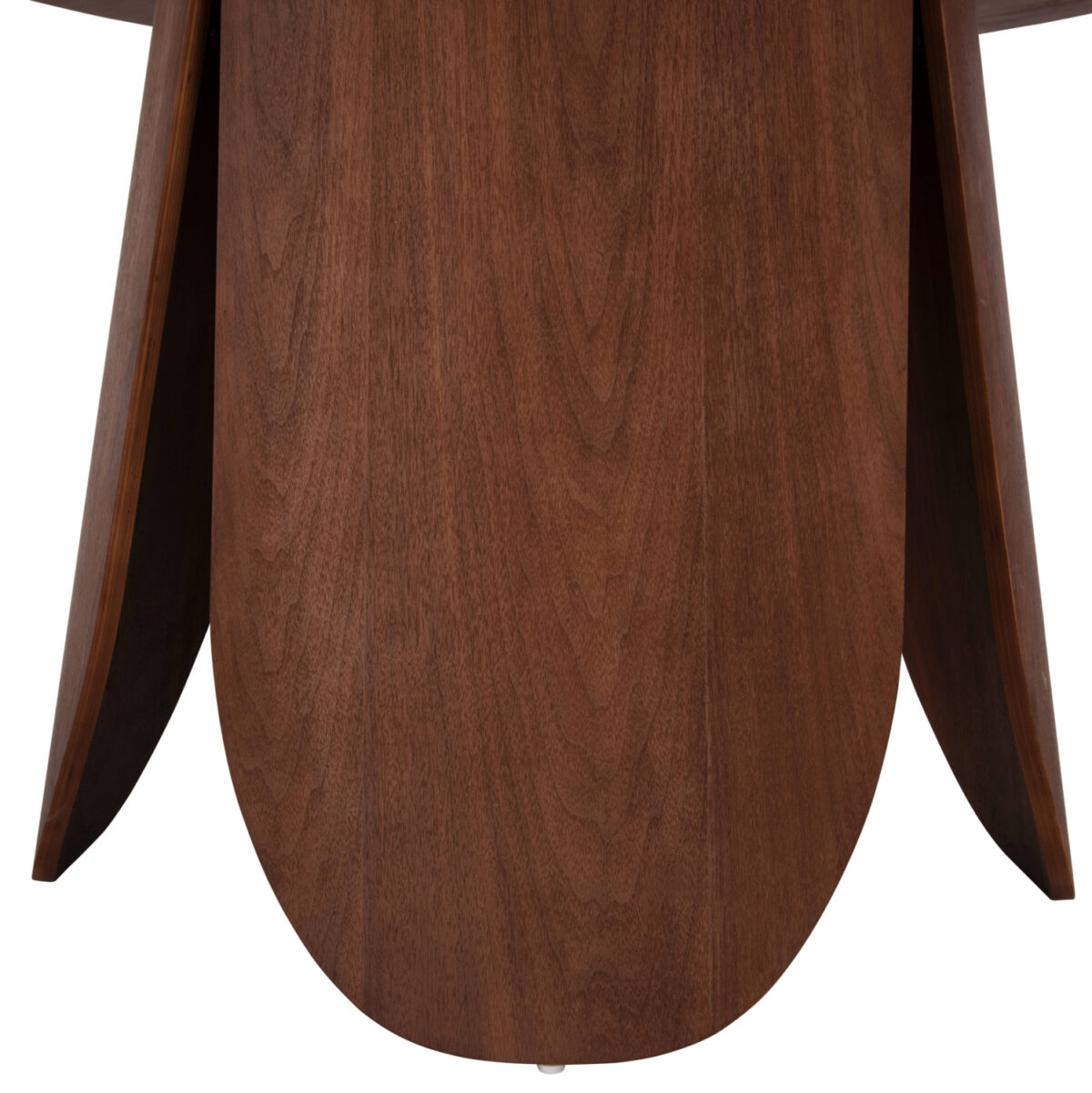 ΤΡΑΠΕΖΙ ΣΤΡΟΓΓΥΛΟ DENTY LH10.9612.02 MDF ΜΕ ΚΑΠΛΑΜΑ ΔΡΥΟΣ-ΧΡΩΜΑ ΚΑΡΥΔΙ Φ120x75Υεκ. - Image 5