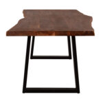 ΤΡΑΠΕΖΙ ΤΡΑΠΕΖΑΡΙΑΣ MONTANA LH10.9620.11 ΜΑΣΙΦ ΞΥΛΟ ΑΚΑΚΙΑΣ 240x100x77Υεκ. 4εκ ΠΑΧΟΣ ΕΠΙΦΑΝΕΙΑΣ - Image 3