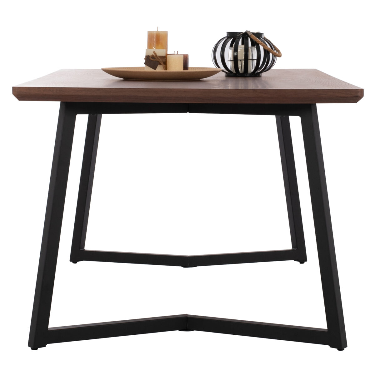 ΤΡΑΠΕΖΙ ΤΡΑΠΕΖΑΡΙΑΣ JAY LH10.9304.02 ΚΑΠΛΑΜΑΣ ΚΑΡΥΔΙΑΣ ΡΟΥΣΤΙΚ ΣΤΥΛ 200x100x75 εκ. - Image 4