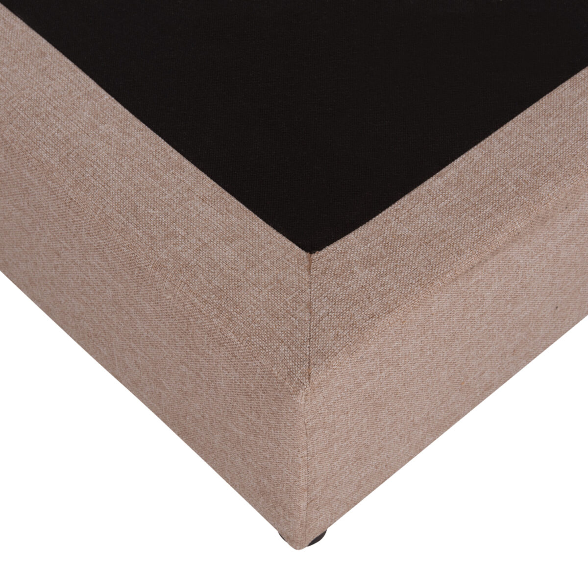 ΥΠΟΣΤΡΩΜΑ/ΚΡΕΒΑΤΙ KING-SIZE SIGGY LH10.21218.01 ΜΠΕΖ ΥΦΑΣΜΑ--ΓΙΑ 180x200εκ. - Image 4