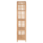 ΒΙΒΛΙΟΘΗΚΗ SIMOK LH10.9552 ΑΠΟ ΦΥΣΙΚΟ RATTAN ΣΕ ΦΥΣΙΚΟ ΧΡΩΜΑ 80x40x182Υεκ. - Image 4