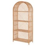 ΒΙΒΛΙΟΘΗΚΗ SIMOK LH10.9552 ΑΠΟ ΦΥΣΙΚΟ RATTAN ΣΕ ΦΥΣΙΚΟ ΧΡΩΜΑ 80x40x182Υεκ. - Image 5