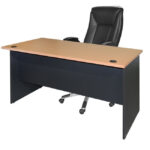 ΓΡΑΦΕΙΟ ΕΠΑΓΓΕΛΜΑΤΙΚΟ SIENNA 120x70x75Y-- LH10.2015.01 ΓΚΡΙ-ΟΞΙΑ - Image 3