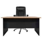 ΓΡΑΦΕΙΟ ΕΠΑΓΓΕΛΜΑΤΙΚΟ SIENNA 120x70x75Y-- LH10.2015.01 ΓΚΡΙ-ΟΞΙΑ - Image 4