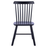 ΚΑΡΕΚΛΑ ΤΡΑΠΕΖΑΡΙΑΣ LUCIEN LH10.8645.02 ΞΥΛΟ ΟΞΙΑΣ ΣΕ ΜΑΥΡΟ ΜΑΤ ΧΡΩΜΑ 48x54x86Υεκ. - Image 3