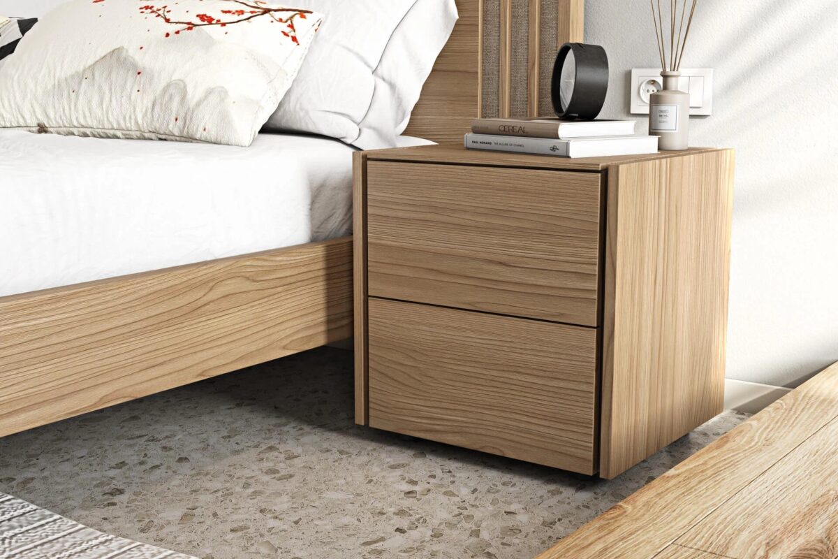 ΣΕΤ ΚΡΕΒΑΤΟΚΑΜΑΡΑΣ ΔΡΥΙΝΗ "FLIP" HONEY PALE 150/160/180 x 200εκ. - Image 7