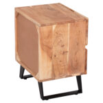 ΚΟΜΟΔΙΝΟ ALICIA LH10.8360.11 ΑΠΟ ΜΑΣΙΦ ΞΥΛΟ ΑΚΑΚΙΑΣ 45x35x56Yεκ. - Image 5