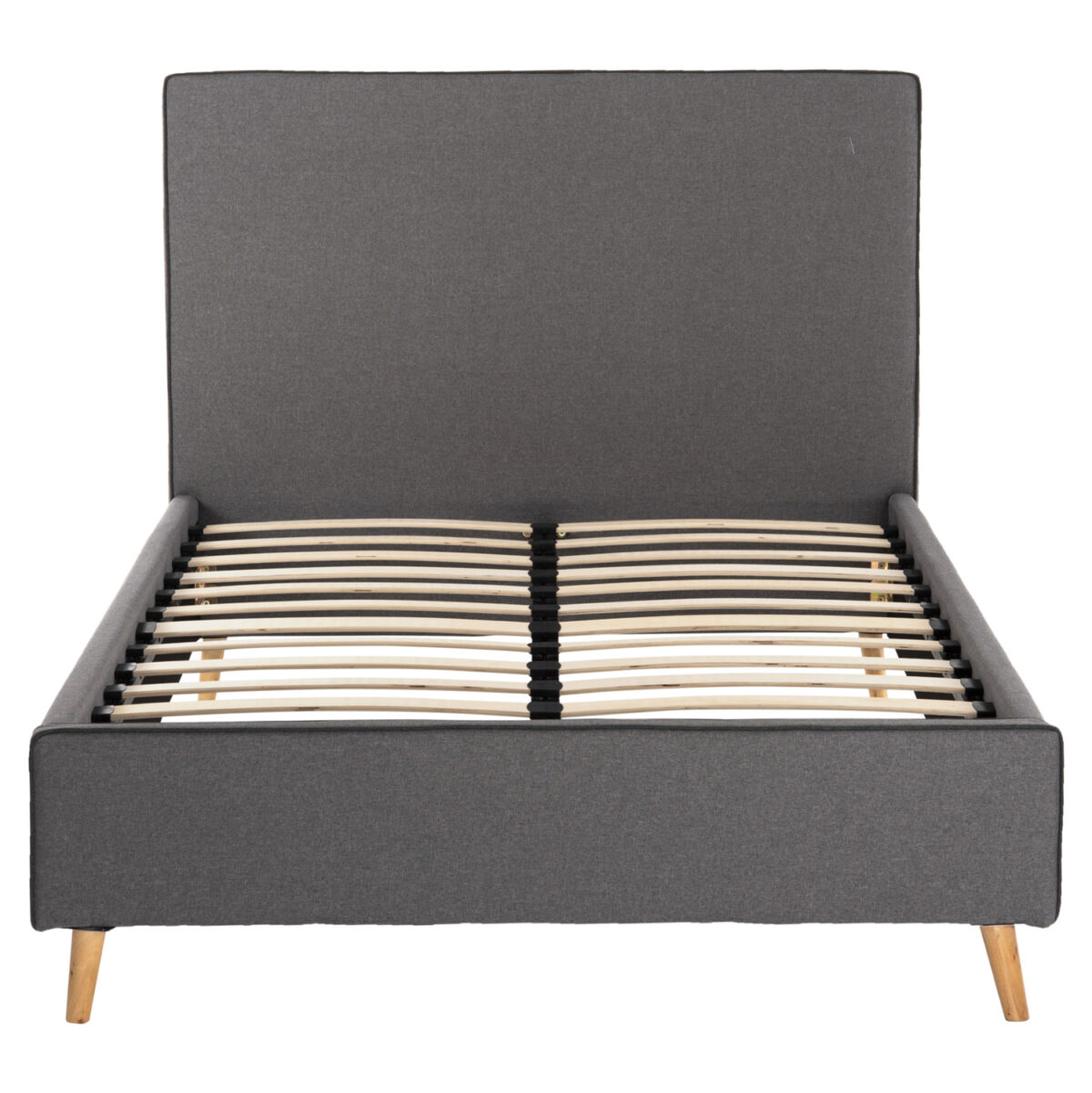 ΚΡΕΒΑΤΙ MAYLIN ΑΠΟ ΓΚΡΙ ΥΦΑΣΜΑ & ΣΚ. ΓΚΡΙ ΡΕΛΙ LH10.598.10 ΓΙΑ ΣΤΡΩΜΑ 120x200 EK. - Image 4