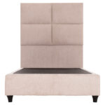 ΚΡΕΒΑΤΙ ΜΟΝΟ MILO LH10.652.32 ΜΠΕΖ TEDDY ΥΦΑΣΜΑ ΓΙΑ ΣΤΡΩΜΑ 90x200εκ - Image 3