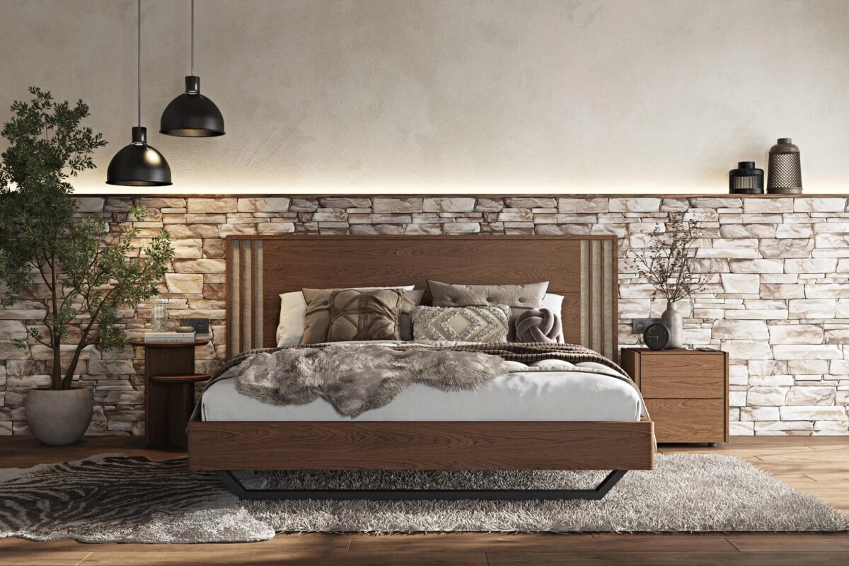 ΣΕΤ ΚΡΕΒΑΤΟΚΑΜΑΡΑΣ ΔΡΥΙΝΗ "FLIP" SWEET CHOCOLATE 160/180 x 200εκ. - Image 3