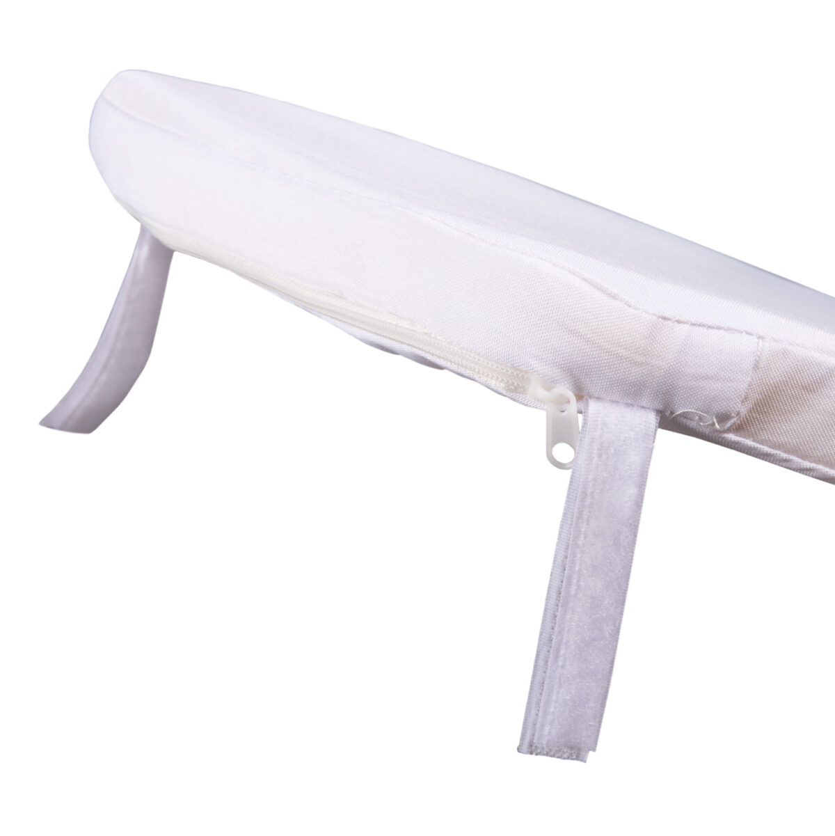 ΜΑΞΙΛΑΡΙ TIFFANYS LH10.8058.41FC ΜΕ ΥΦΑΣΜΑ WATER REPELLENT ΛΕΥΚΟ 43,5x40x3Υεκ. - Image 3