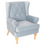 ΠΟΛΥΘΡΟΝΑ ΜΠΕΡΖΕΡΑ BRANDON LH10.3073.31 BABY BLUE ΒΕΛΟΥΔΟ-ΠΟΔΙΑ ΣΕ ΦΥΣΙΚΟ 82,5x80x104Υεκ