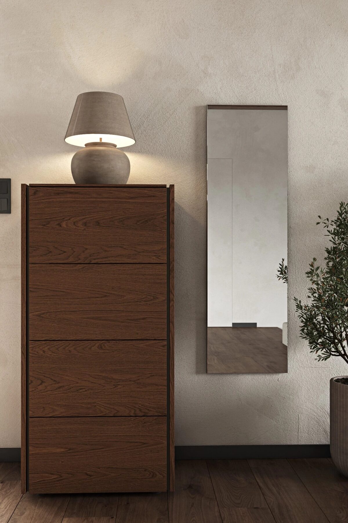 ΣΕΤ ΚΡΕΒΑΤΟΚΑΜΑΡΑΣ ΔΡΥΙΝΗ "FLIP" SWEET CHOCOLATE 160/180 x 200εκ. - Image 8