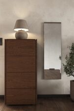 ΣΕΤ ΚΡΕΒΑΤΟΚΑΜΑΡΑΣ ΔΡΥΙΝΗ "FLIP" SWEET CHOCOLATE 160/180 x 200εκ. - Image 8