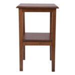 ΤΡΑΠΕΖΑΚΙ ΒΟΗΘΗΤΙΚΟ 40Χ40εκ ΚΑΡΥΔΙ ΓΙΑ ΤΡΑΠΕΖΙΑ ΕΣΤΙΑΤΟΡΙΟΥ LH10.8251 - Image 3