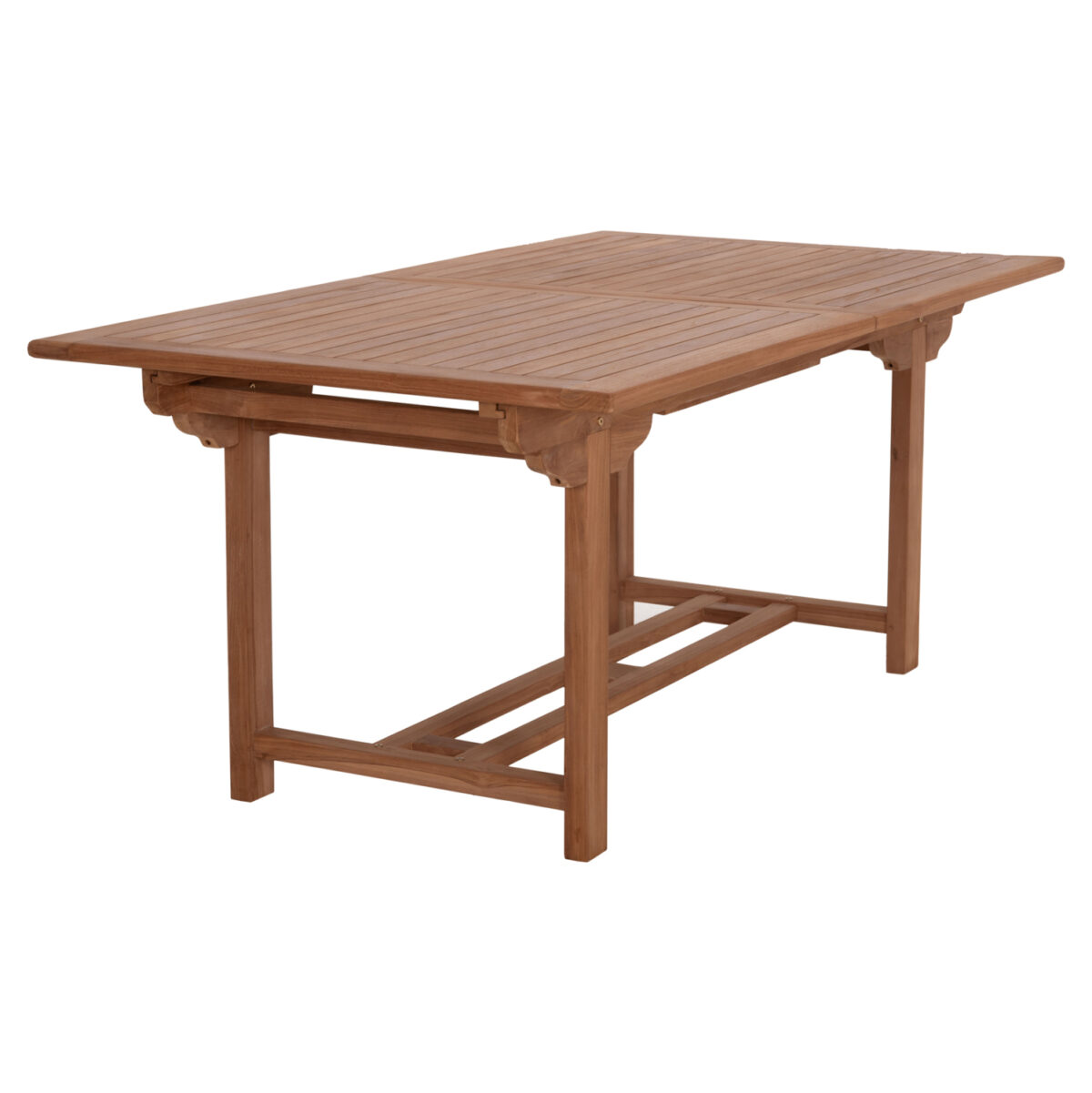 TΡΑΠΕΖΙ ΤΡΑΠΕΖΑΡΙΑΣ ΑΝΟΙΓΟΜΕΝΟ CRANDER LH10.6376 ΞΥΛΟ TEAK ΣΕ ΦΥΣΙΚΟ 180-240x100x76Υεκ - Image 5