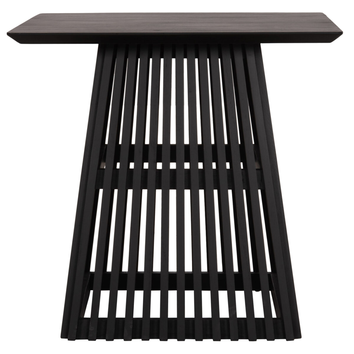 ΤΡΑΠΕΖΙ ΤΡΑΠΕΖΑΡΙΑΣ ΤΕΤΡΑΓΩΝΟ FRANTZ LH10.9458.02 MINDI ΞΥΛΟ ΜΑΥΡΟ 80x80x78Yεκ. - Image 3