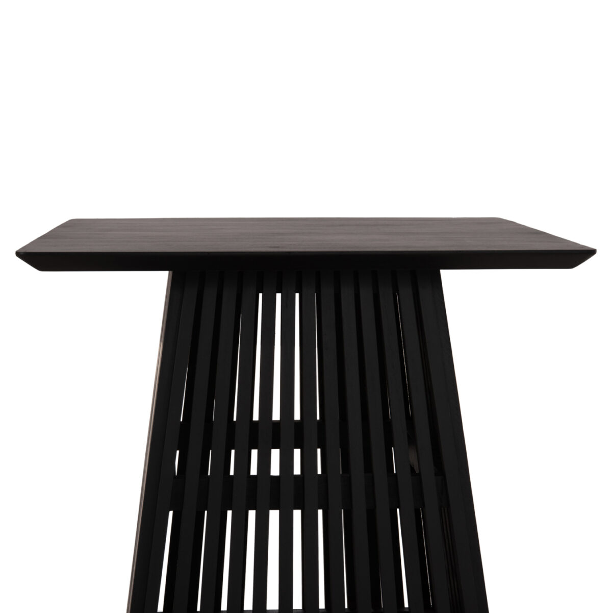 ΤΡΑΠΕΖΙ ΤΡΑΠΕΖΑΡΙΑΣ ΤΕΤΡΑΓΩΝΟ FRANTZ LH10.9458.02 MINDI ΞΥΛΟ ΜΑΥΡΟ 80x80x78Yεκ. - Image 4