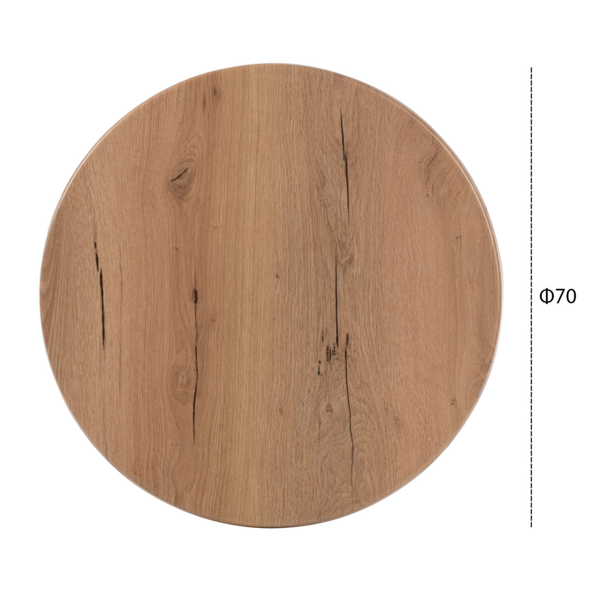 ΕΠΙΦΑΝΕΙΑ ΤΡΑΠΕΖΙΟΥ Φ70Χ2.5εκ. WERZALIT ΦΥΣΙΚΟ LH10.5228.14 - Image 2