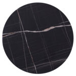 ΕΠΙΦΑΝΕΙΑ ΤΡΑΠΕΖΙΟΥ 741 WERZALIT Φ60Χ2.5εκ. ΜΑΥΡΟ ΜΑΡΜΑΡΟ LH10.5227.13