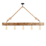 ΦΩΤΙΣΤΙΚΟ ΟΡΟΦΗΣ 5ΦΩΤΟ ΞΥΛΙΝΟ ΜΕ ΣΧΟΙΝΙ LH10.7263 100Χ7Χ53 εκ.