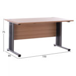 ΓΡΑΦΕΙΟ ΕΠΑΓΓΕΛΜΑΤΙΚΟ VALDEN LH10.2045.01 ΟΞΙΑ 150X80X75 - Image 2