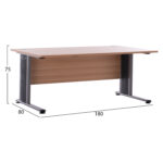 ΓΡΑΦΕΙΟ ΕΠΑΓΓΕΛΜΑΤΙΚΟ VALDEN LH10.2046.01 ΟΞΙΑ 180X80X75 - Image 2