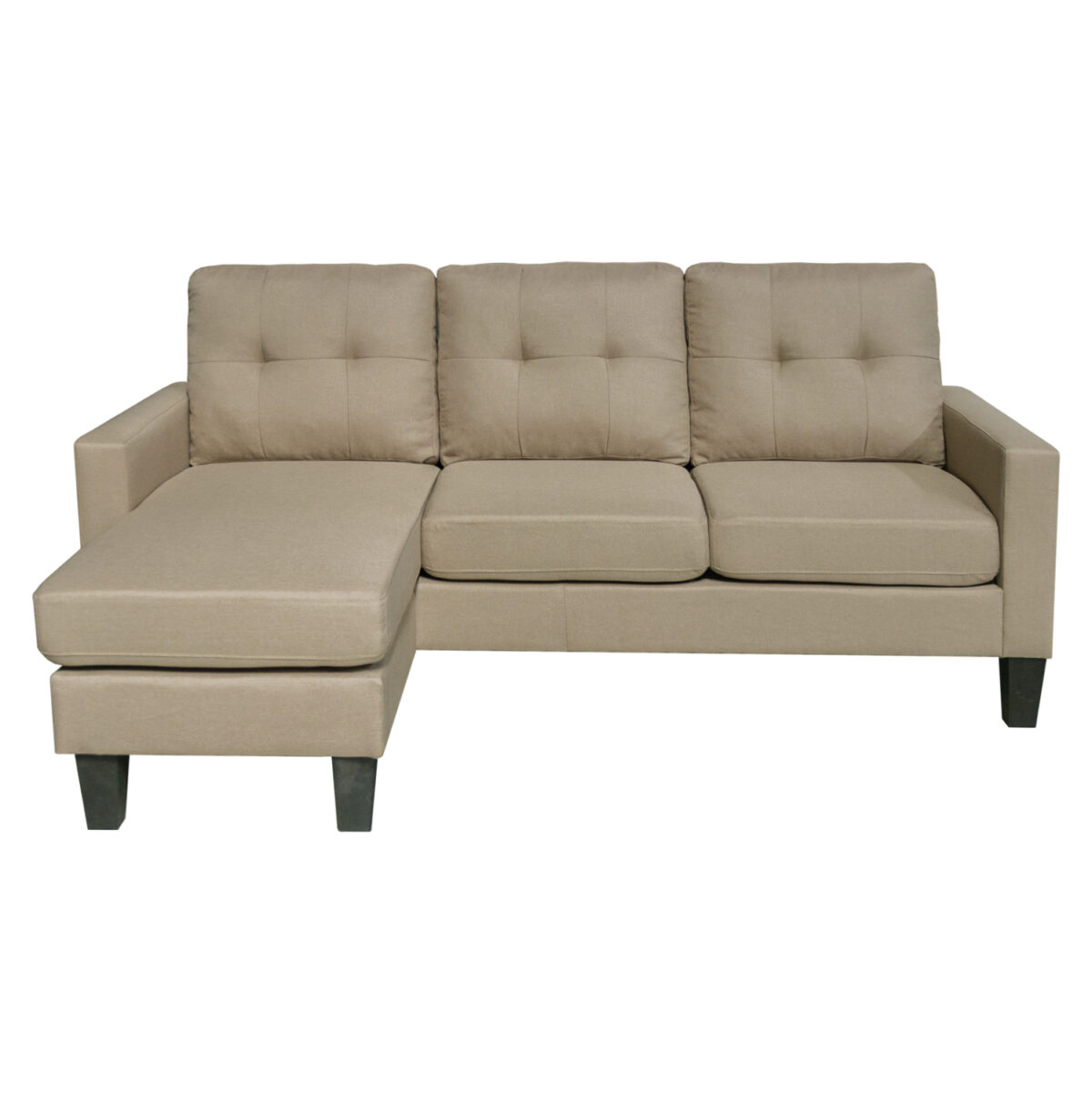 ΚΑΝΑΠΕΣ ΓΩΝΙΑ ΑΝΑΣΤΡΕΨΙΜΗ MEGGY LH10.3297.03 ΜΠΕΖ ΥΦΑΣΜΑ 184,5x129x86Yεκ. - Image 3