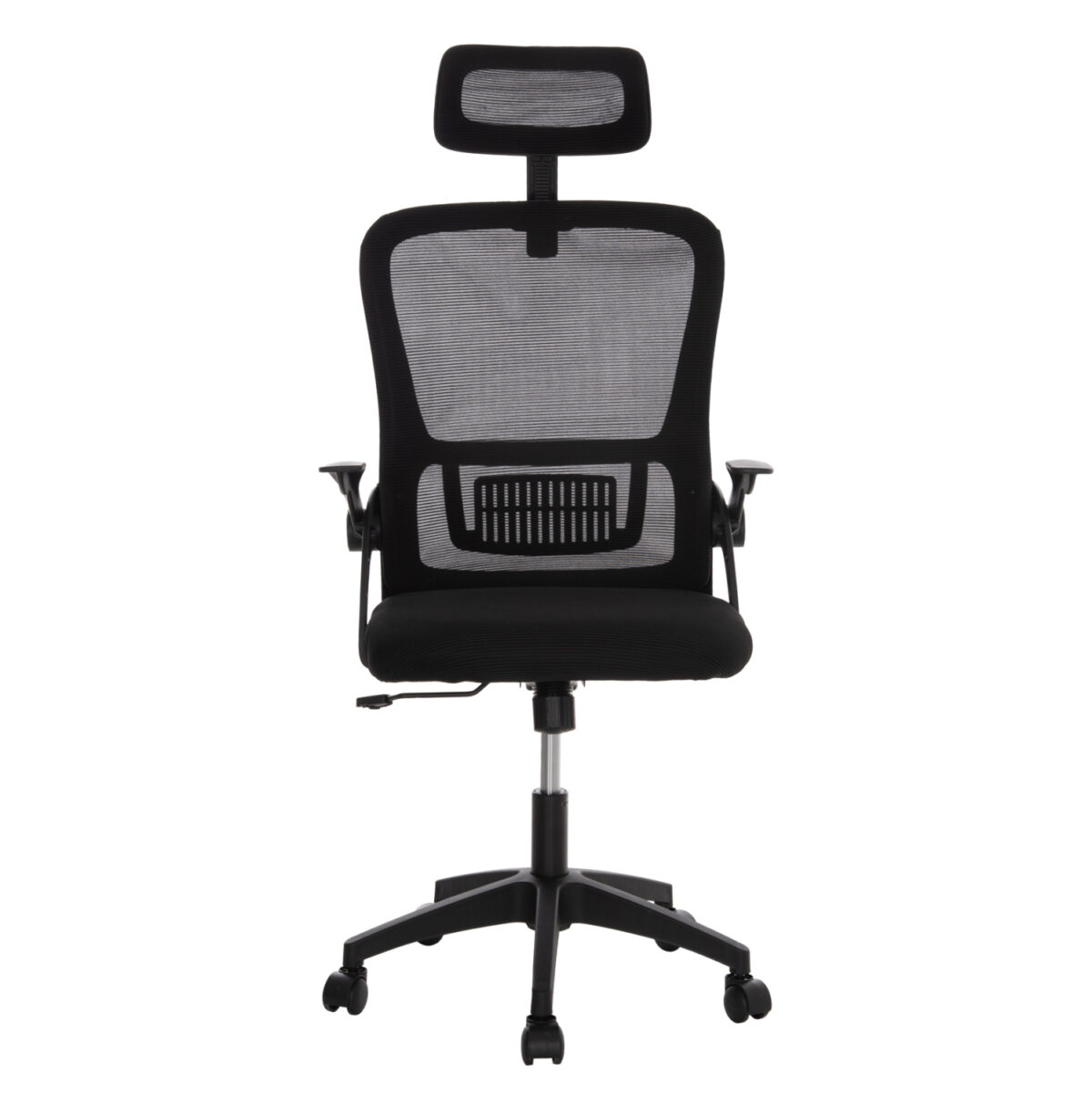 ΚΑΡΕΚΛΑ ΓΡΑΦΕΙΟΥ BLAZER LH10.1205.01 ΜΑΥΡΟ MESH-ΜΑΥΡΟΣ ΣΚΕΛΕΤΟΣ 60x58x110-130Υεκ. - Image 3