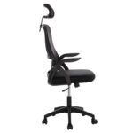 ΚΑΡΕΚΛΑ ΓΡΑΦΕΙΟΥ BLAZER LH10.1205.01 ΜΑΥΡΟ MESH-ΜΑΥΡΟΣ ΣΚΕΛΕΤΟΣ 60x58x110-130Υεκ. - Image 4