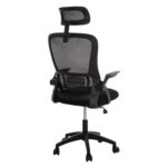 ΚΑΡΕΚΛΑ ΓΡΑΦΕΙΟΥ BLAZER LH10.1205.01 ΜΑΥΡΟ MESH-ΜΑΥΡΟΣ ΣΚΕΛΕΤΟΣ 60x58x110-130Υεκ. - Image 5