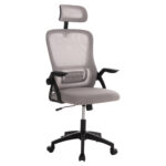ΚΑΡΕΚΛΑ ΓΡΑΦΕΙΟΥ BLAZER LH10.1205.05 ΓΚΡΙ MESH-ΜΑΥΡΟΣ ΣΚΕΛΕΤΟΣ 60x58x110-130Υεκ.
