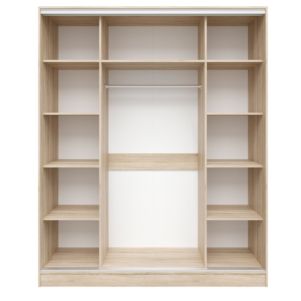 ΝΤΟΥΛΑΠΑ ΣΥΡΟΜΕΝΗ ADLER  ΜΕΛΑΜΙΝΗΣ SONAMA ΜΕ ΚΑΘΡΕΦΤΗ 3ΦΥΛΛΗ LH10.2461.01  183x60x220 εκ. - Image 3