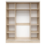 ΝΤΟΥΛΑΠΑ ΣΥΡΟΜΕΝΗ ADLER  ΜΕΛΑΜΙΝΗΣ SONAMA ΜΕ ΚΑΘΡΕΦΤΗ 3ΦΥΛΛΗ LH10.2461.01  183x60x220 εκ. - Image 3