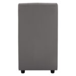 ΠΟΛΥΘΡΟΝΑ LANDON LH10.3162.10 ΑΠΟ ΤΕΧΝΟΔΕΡΜΑ ΣΕ ΓΚΡΙ ΑΠΟΧΡΩΣΗ 51x66x93Υ εκ. - Image 4