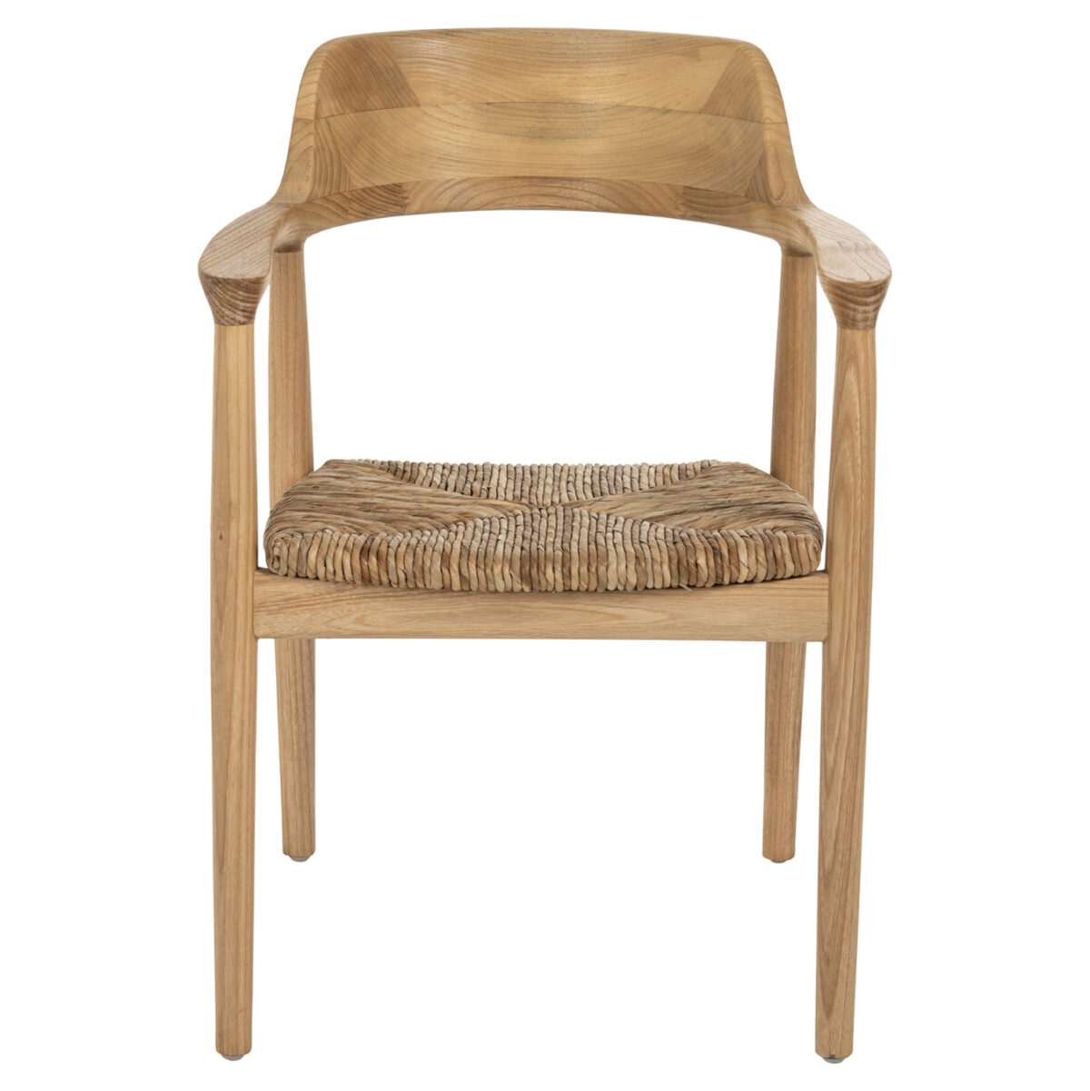 ΠΟΛΥΘΡΟΝΑ KINGSLEY LH10.9634.01 ΞΥΛΟ TEAK & ΨΑΘΑ ΣΕ ΦΥΣΙΚΟ ΧΡΩΜΑ 57,5x54x80Yεκ. - Image 3