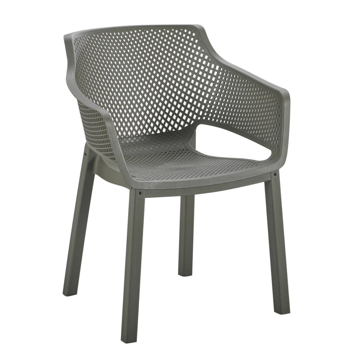 ΠΟΛΥΘΡΟΝΑ ΠΟΛΥΠΡΟΠΥΛΕΝΙΟΥ PEGGY LH10.6368.05 DARK OLIVE GREEN 60x55x79Υεκ - Image 1