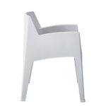 ΠΟΛΥΘΡΟΝΑ ΠΟΛΥΠΡΟΠΥΛΕΝΙΟΥ SLEEK LH10.6370.01 ΛΕΥΚΗ 68x63x82,5Υεκ. - Image 4