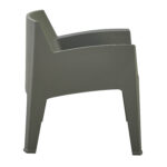 ΠΟΛΥΘΡΟΝΑ ΠΟΛΥΠΡΟΠΥΛΕΝΙΟΥ LOUNGE SLEEK LH10.6365.05 DARK OLIVE GREEN 62x68x73Υεκ. - Image 4
