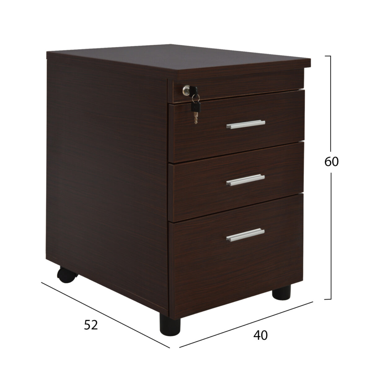 ΣΕΤ ΓΡΑΦΕΙΟΥ 2ΤΜΧ ΣΕ ΧΡΩΜΑ WENGE LH10.10206.02L - Image 3
