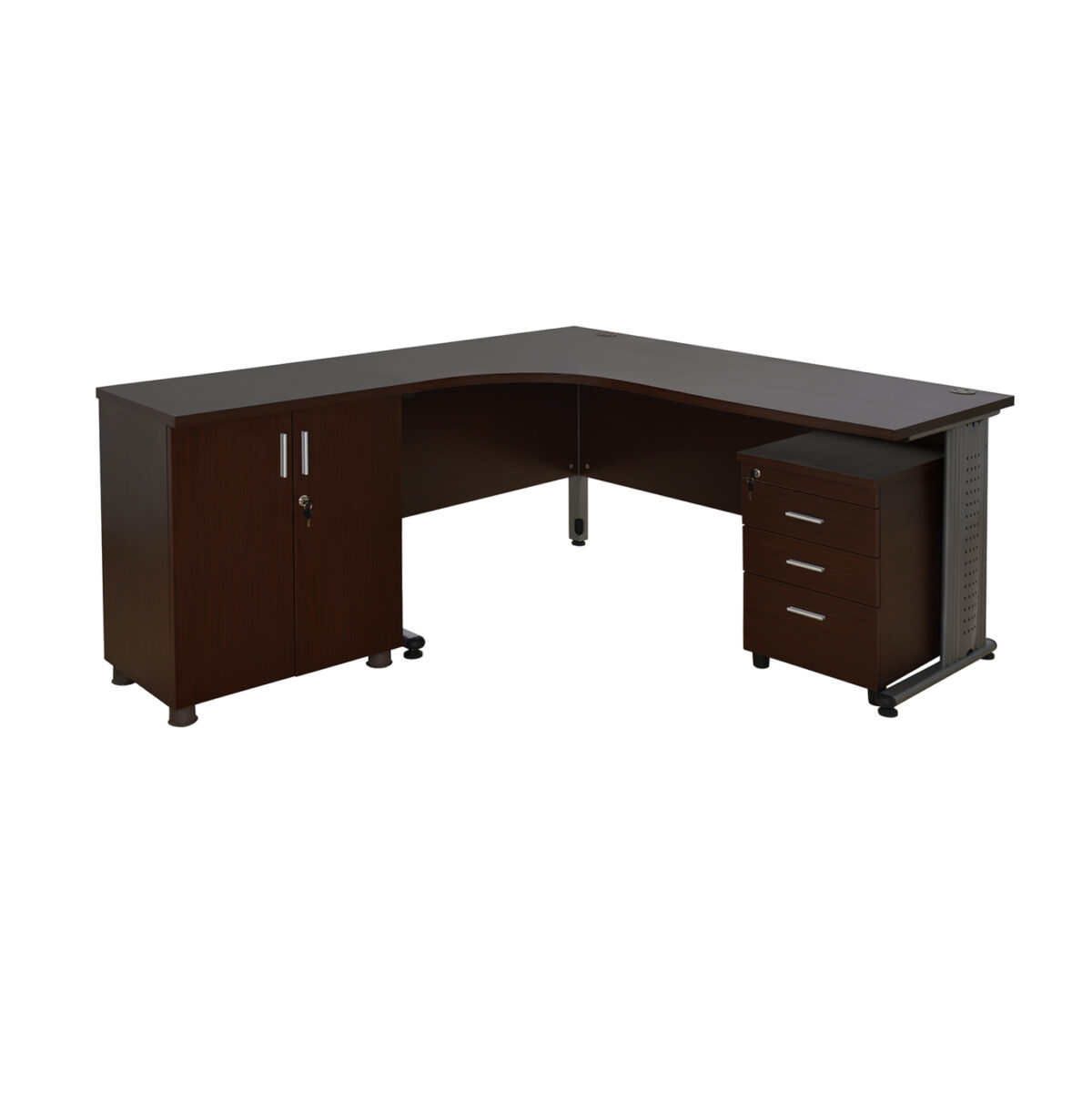 ΣΕΤ ΓΡΑΦΕΙΟΥ 3ΤΜΧ ΣΕ ΧΡΩΜΑ WENGE LH10.10204.02L - Image 1