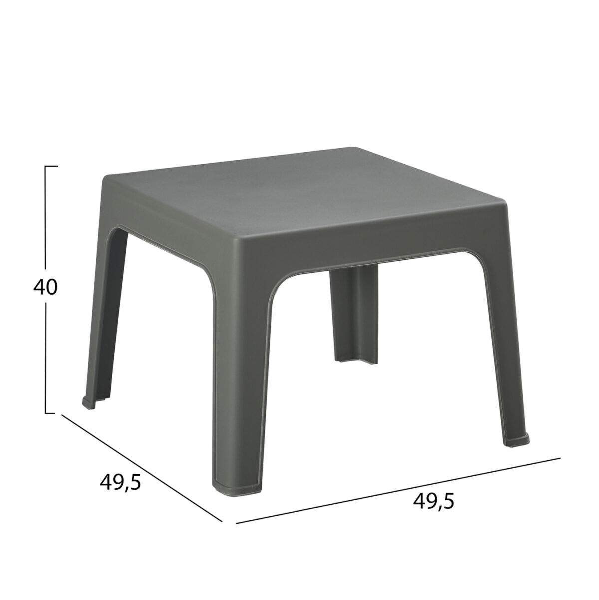ΣΕΤ LOUNGE 3ΤΜΧ SLEEK LH10.21274.05 DARK OLIVE GREEN ΠΟΛΥΠΡΟΠΥΛΕΝΙΟ - Image 2