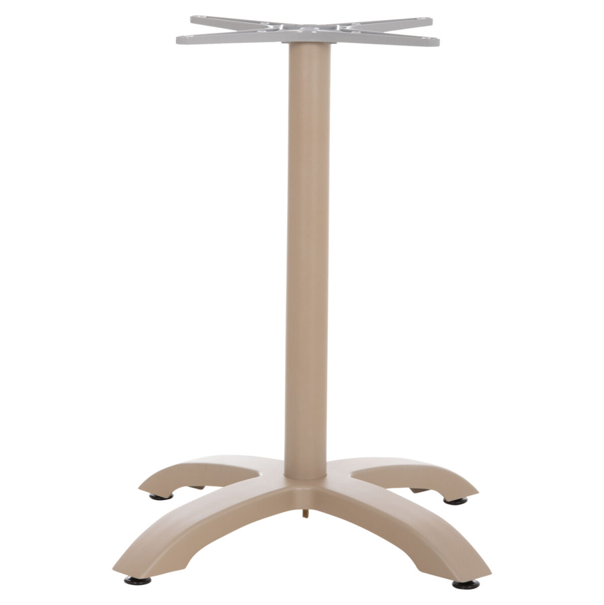 ΒΑΣΗ ΑΛΟΥΜΙΝΙΟΥ LH10.460.25 ΚΑΠΟΥΤΣΙΝΟ ΜΑΤ 66x66x72Υεκ. ΜΕ ΣΤΑΥΡΟ 48Χ48εκ. - Image 3