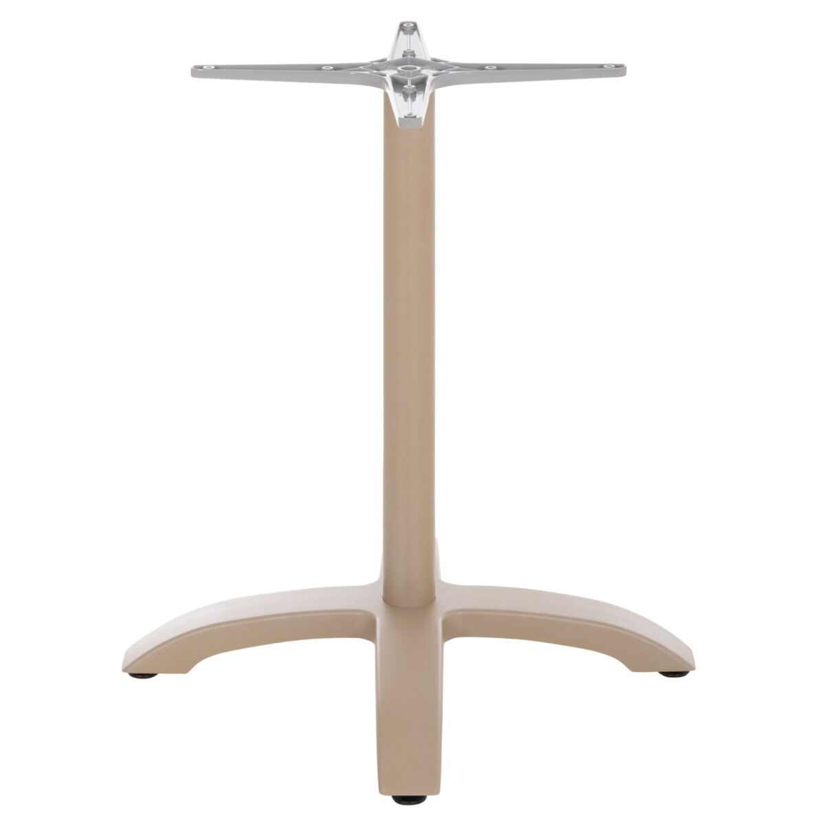 ΒΑΣΗ ΑΛΟΥΜΙΝΙΟΥ LH10.460.25 ΚΑΠΟΥΤΣΙΝΟ ΜΑΤ 66x66x72Υεκ. ΜΕ ΣΤΑΥΡΟ 48Χ48εκ. - Image 4