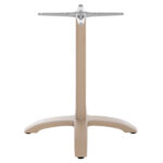 ΒΑΣΗ ΑΛΟΥΜΙΝΙΟΥ LH10.460.25 ΚΑΠΟΥΤΣΙΝΟ ΜΑΤ 66x66x72Υεκ. ΜΕ ΣΤΑΥΡΟ 48Χ48εκ. - Image 4